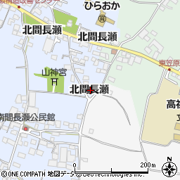 長野県中野市間長瀬北間長瀬22周辺の地図