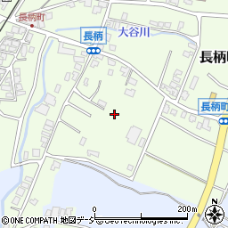 石川県かほく市長柄町ヲ周辺の地図