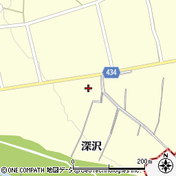 長野県中野市深沢57周辺の地図