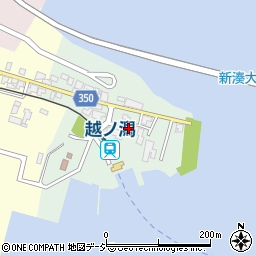 富山県射水市堀岡新明神西浜周辺の地図