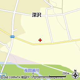 長野県中野市深沢463周辺の地図