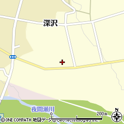 長野県中野市深沢462周辺の地図
