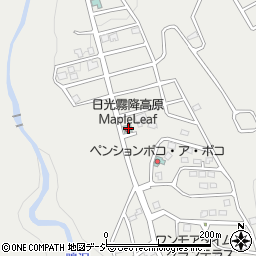 栃木県日光市所野1541-1502周辺の地図