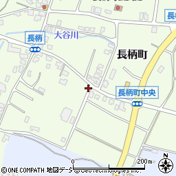 石川県かほく市長柄町周辺の地図