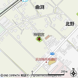 富山県滑川市曲渕207周辺の地図