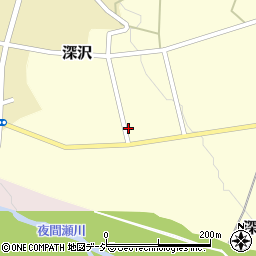 長野県中野市深沢455周辺の地図