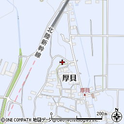 長野県中野市厚貝290周辺の地図