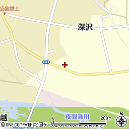 長野県中野市深沢469周辺の地図