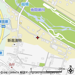 長野県中野市越1581-3周辺の地図