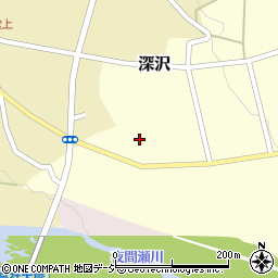 長野県中野市深沢465周辺の地図