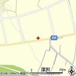 長野県中野市深沢432周辺の地図