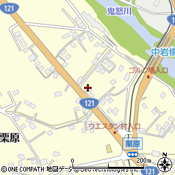 栃木県日光市栗原395周辺の地図