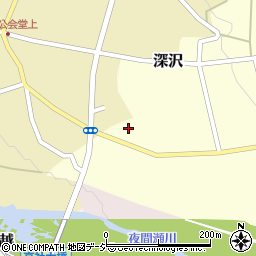長野県中野市深沢469-2周辺の地図