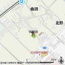 富山県滑川市曲渕205周辺の地図