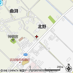 富山県滑川市曲渕76-3周辺の地図