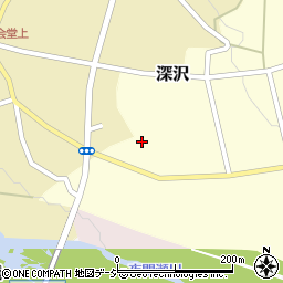 長野県中野市深沢470周辺の地図