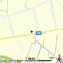 長野県中野市深沢420周辺の地図