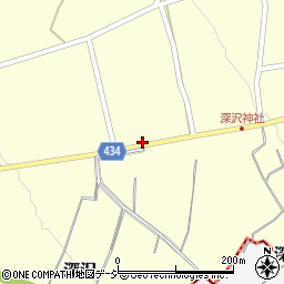 長野県中野市深沢403周辺の地図