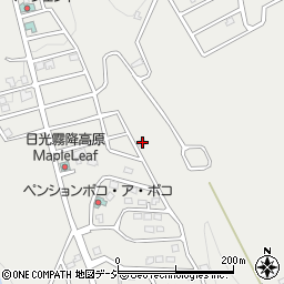 栃木県日光市所野1541-1618周辺の地図