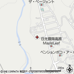 栃木県日光市所野1541-1592周辺の地図