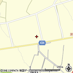 長野県中野市深沢417周辺の地図