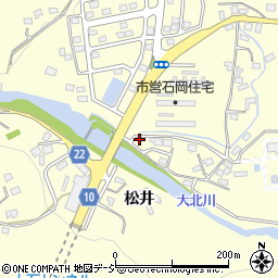 茨城県北茨城市中郷町石岡114周辺の地図