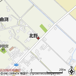 富山県滑川市曲渕76-1周辺の地図