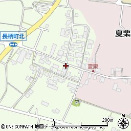 石川県かほく市長柄町ム周辺の地図