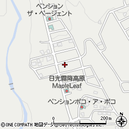 栃木県日光市所野1541-1456周辺の地図