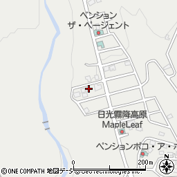 栃木県日光市所野1541-1557周辺の地図