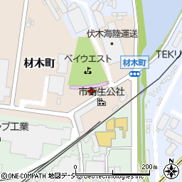 富山県高岡市材木町286周辺の地図