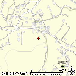 茨城県北茨城市中郷町松井周辺の地図