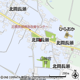長野県中野市間長瀬北間長瀬517周辺の地図