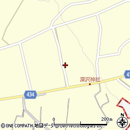 長野県中野市深沢383周辺の地図