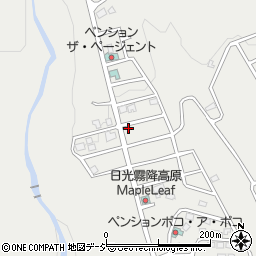 栃木県日光市所野1541-1418周辺の地図