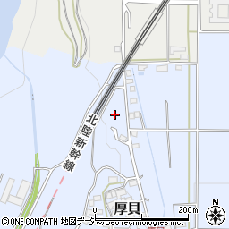 長野県中野市厚貝154周辺の地図