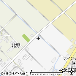 富山県滑川市北野168周辺の地図
