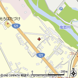 栃木県日光市栗原420周辺の地図