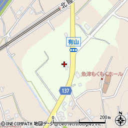 富山県魚津市有山714-1周辺の地図