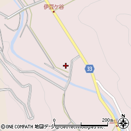富山県魚津市金山谷969周辺の地図