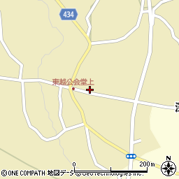 長野県中野市越117-3周辺の地図