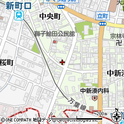 ヤマザキショップ新湊中央店周辺の地図