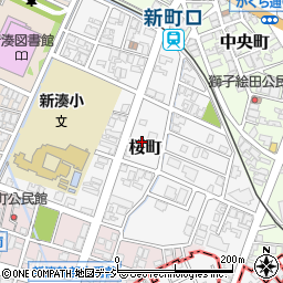 富山県射水市桜町周辺の地図