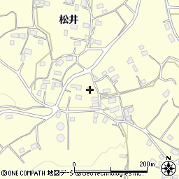 茨城県北茨城市中郷町松井888周辺の地図