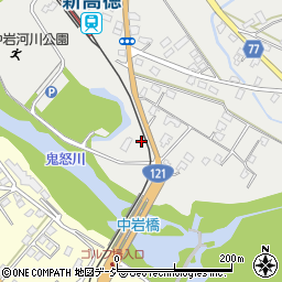 栃木県日光市高徳395周辺の地図