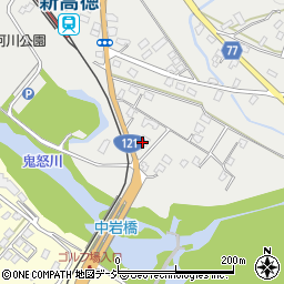 栃木県日光市高徳389周辺の地図