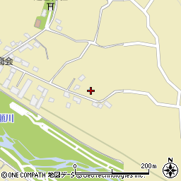長野県中野市越1038周辺の地図