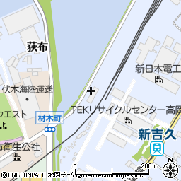 ＪＲ貨物金沢支店高岡貨物駅コンテナ取扱周辺の地図