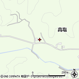 栃木県矢板市高塩253周辺の地図