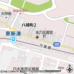 新湊サッシセンター周辺の地図